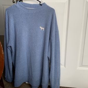 Sweater Like Light Pullover, Victoria’s Secret/PINK. Blue, SIZE:Lg gently worn